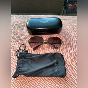 Balmain Sunglasses with Case